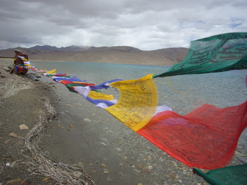 Travel - India - Ladakh - Tso Moriri Trip - Karzog and Tso Moriri - The Beach and the mountain - The Beach